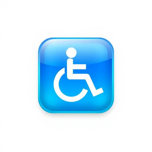 Accessibility icon representing commitment to accessible design