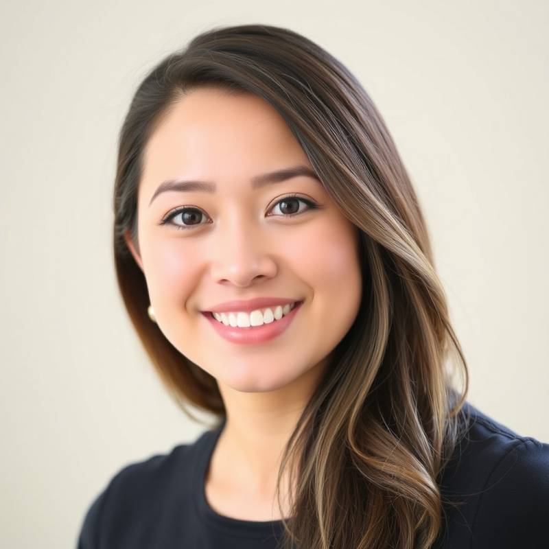 Professional headshot of Isabella Lopez, the UX/UI Designer at Apex Digital Solutions, showcasing her creative and detail-oriented nature.